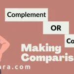 Complement or Compliment