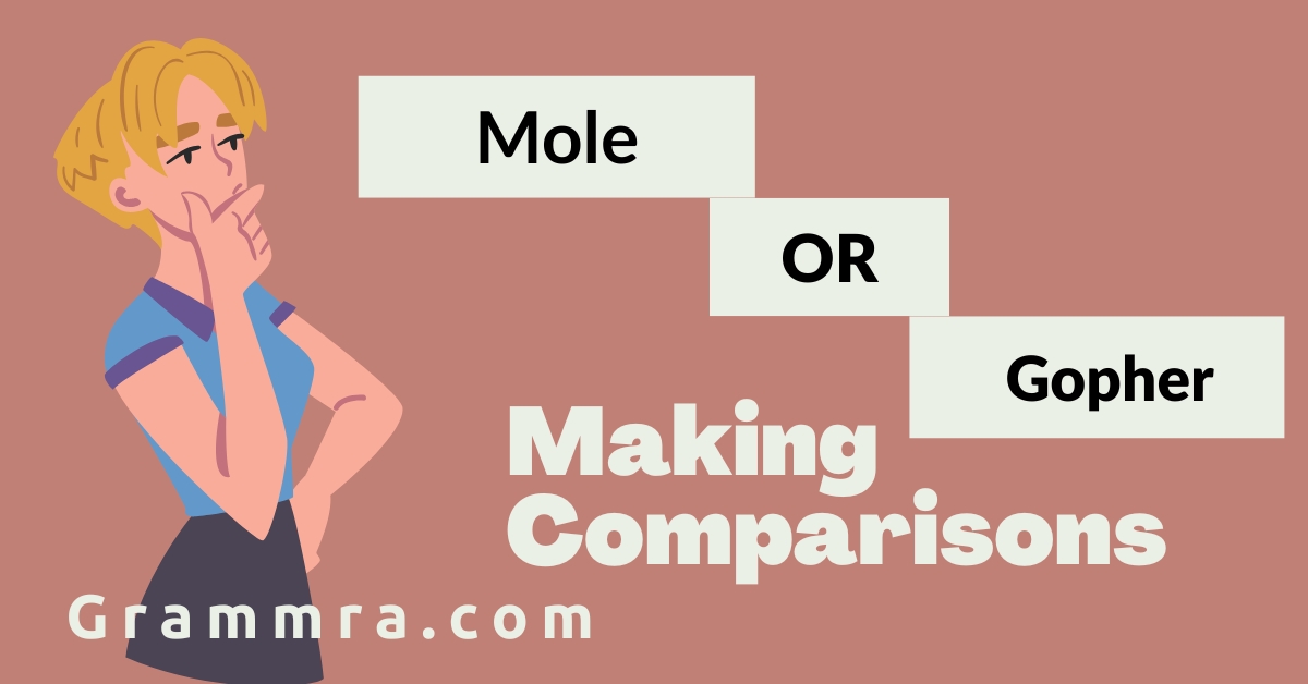 Mole or Gopher