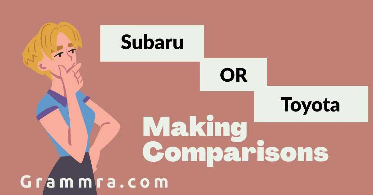 Subaru or Toyota