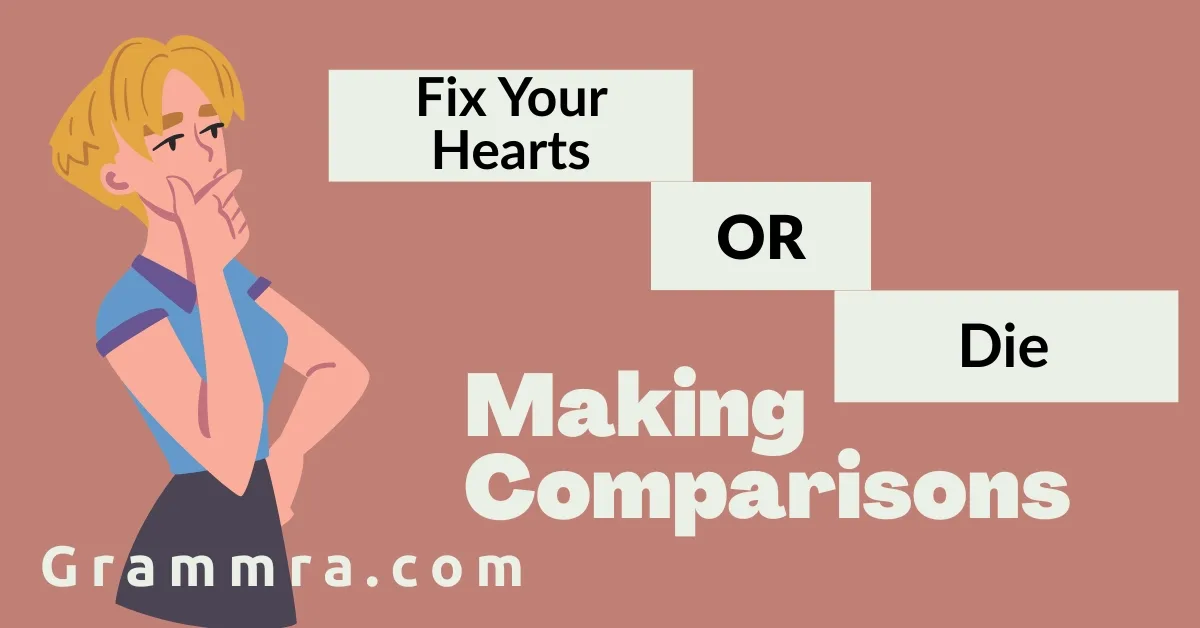 Fix Your Hearts or Die