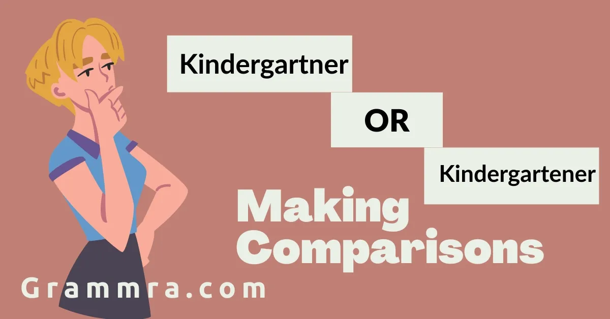 Kindergartner or Kindergartener